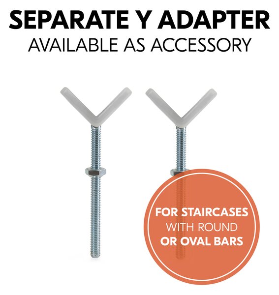 Poarta siguranta Hauck, Clear Step Autoclose 2 White, 75-80 cm, Cu extensie + 9 cm, 84-89cm, Inchidere magnetica automata din ambele parti