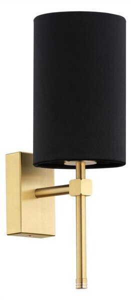 Lampă de perete ABRUZZO 1xE14/7W/230V alamă/neagră Argon 8035