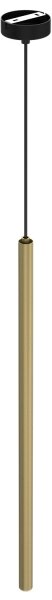 Lustră pe cablu YORU 1xG9/8W/230V 70 cm alamă