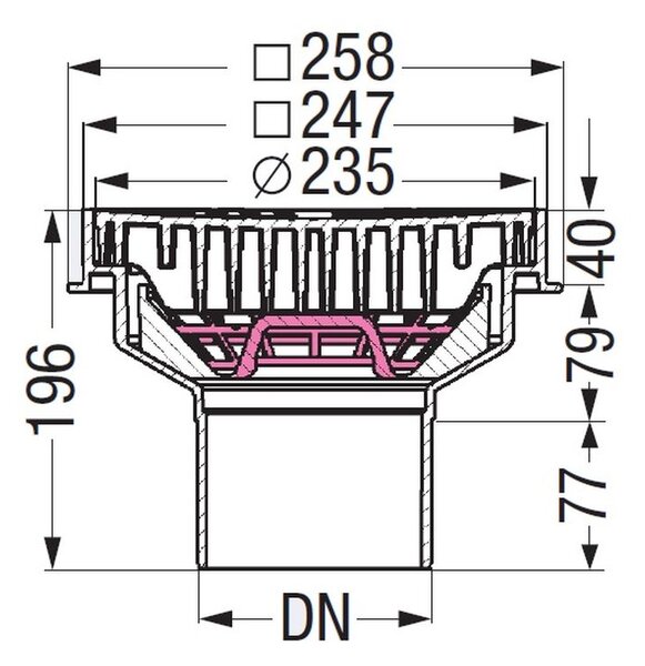 Kessel sifon de subsol cm 67110B