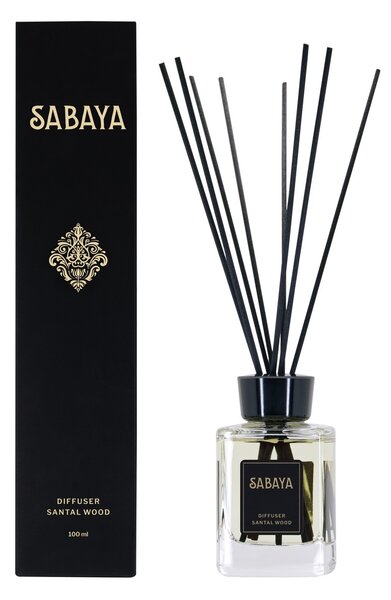 Difuzor de arome Sabaya Aroma lemn de santal, 100 ml