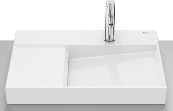 Roca Horizon lavoar 60x42 cm de blat alb luciu A32727400B