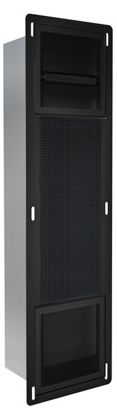 Oltens Grotta suport pentru hârtie igienică negru mat 81113300