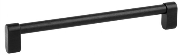 Maner pentru mobila Linkk, finisaj negru periat, L:175 mm