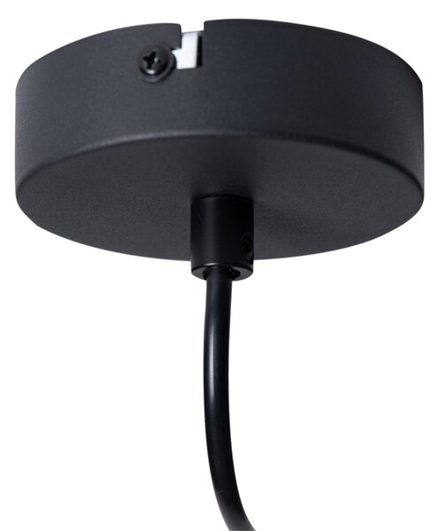 Lampă modernă suspendată neagră 40 cm - Koopa