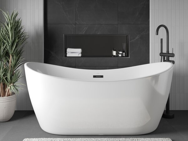 Mexen X-Wall-R, raft încastrat cu flanșă 90 x 30 cm, grafit mat - 19E0903010