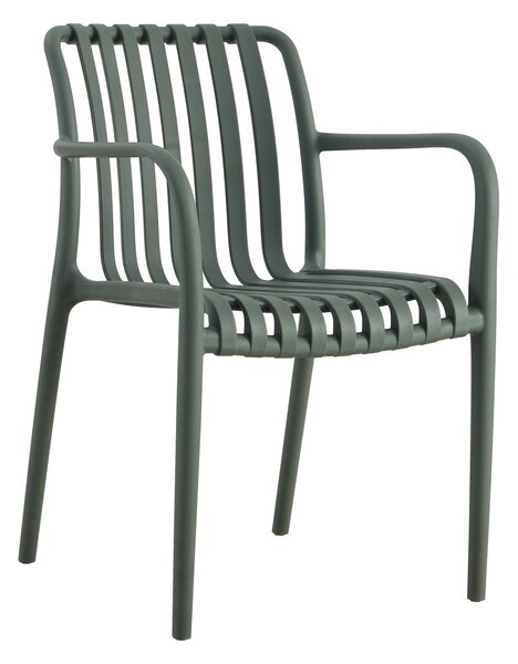 JULIAN măsline - scaun modern pentru bucătărie, grădină, cafenea (stivuibil)