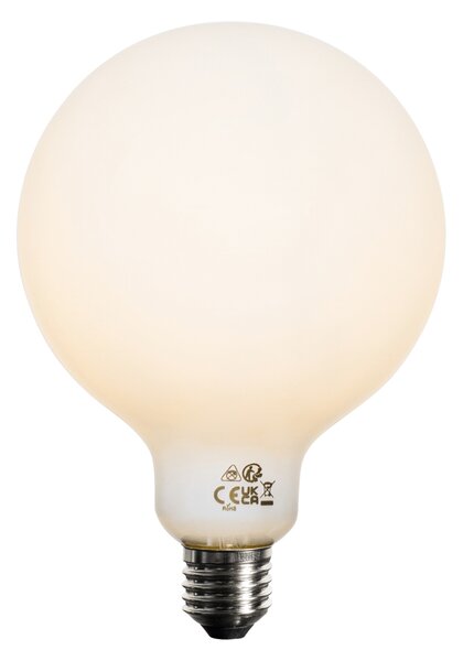 Set 5 becuri Bec LED cu 3 trepte de intensitate reglabilă E27 Opal G125 4W 450lm 2700K