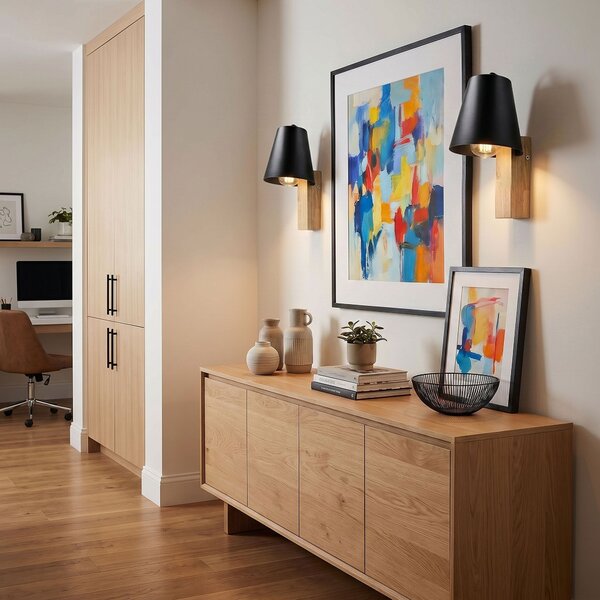 Lampa de perete LOFT APP1279-1W BLACK