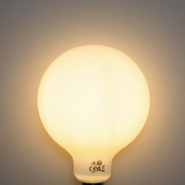 Set 5 becuri Bec LED cu 3 trepte de intensitate reglabilă E27 Opal G125 4W 450lm 2700K
