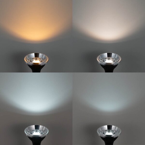 Set 5 becuri Bec LED inteligent GU10 reglabil AR70 6W 500lm 2200-6500K