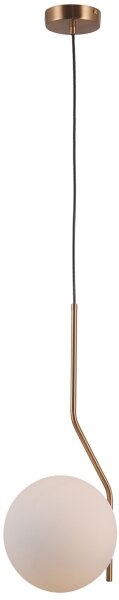 ITALUX PND-3300-1-HBR - Lustră pe cablu CARIMI 1xE27/5W/230V alamă
