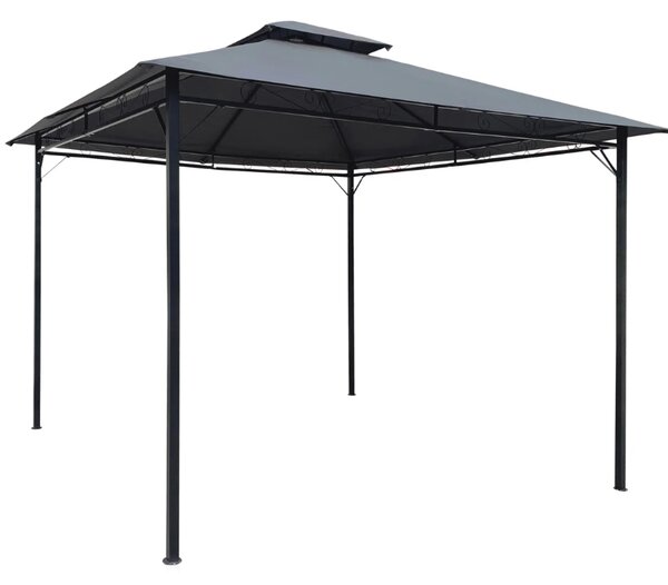 Pavilion De Gradina, Dimensiune 3 x 3 m, Culoare Gri
