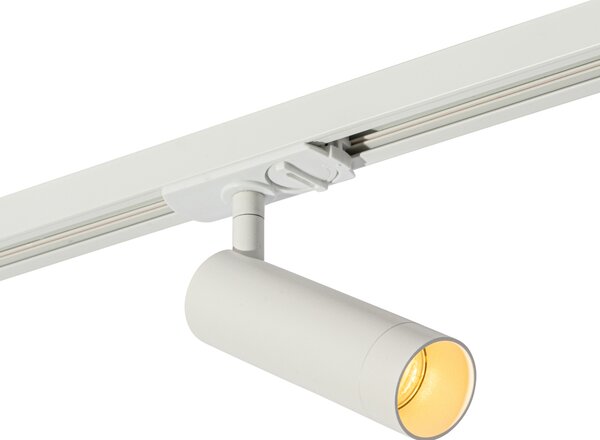 Spot modern alb pentru sistem de șină monofazat 35 mm - Iconic Jeana Luxe