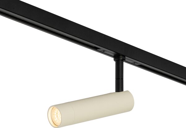 Spot modern bej cu negru pentru sistem de sine monofazat - Slimline Uzzy