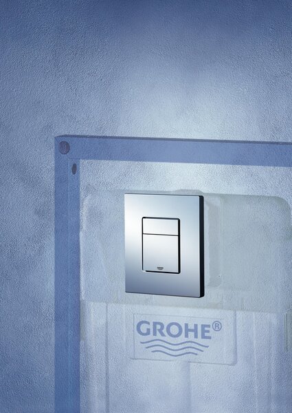 Grohe Skate buton de spălare pentru WC crom lucios 38732000