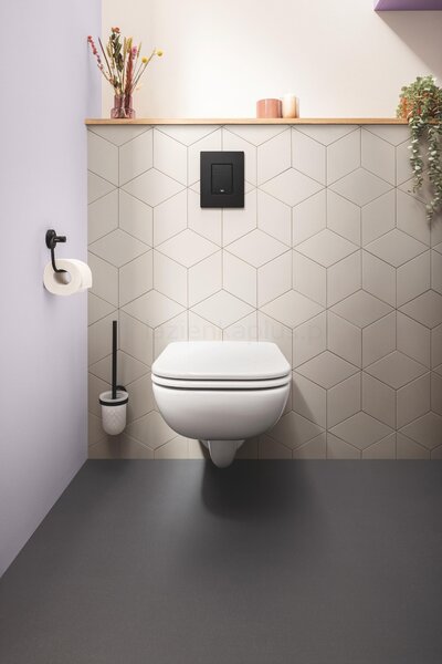 Grohe Even buton de spălare pentru WC negru 38966KF0
