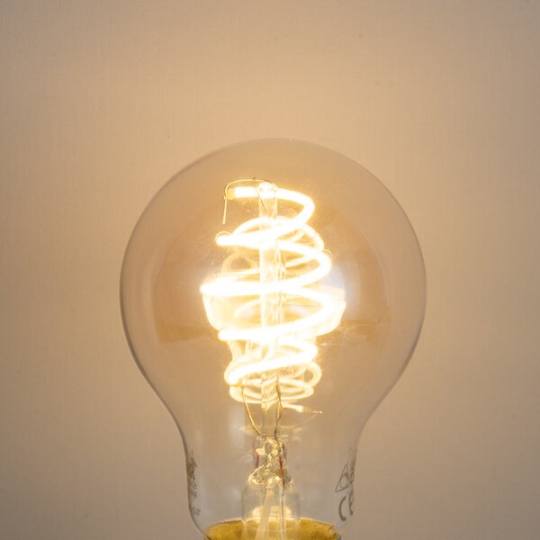 Set 5 becuri Becuri LED inteligente E27 reglabile A60 chihlimbar 4.9W 320lm 2500K