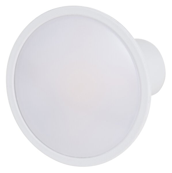 Set de 5 becuri LED inteligente GU10 50mm, reglabile, opale, RGBW, 4.7W, 400 lm, 2700-6500K, Zigbee