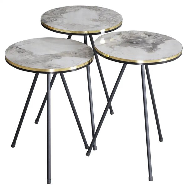 Set masuta de cafea,Seria 440Homs, 3 buc,20449