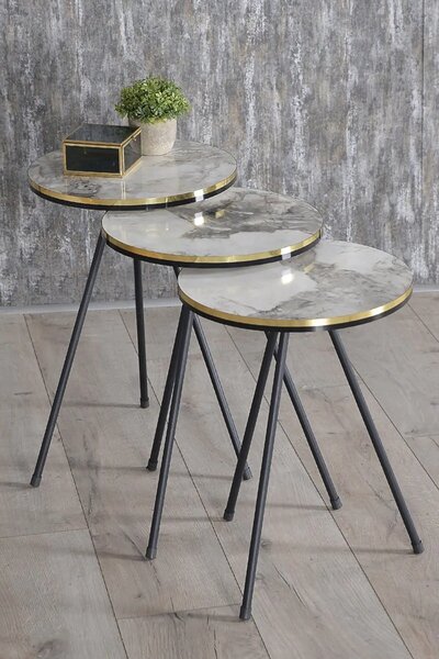 Set masuta de cafea,Seria 440Homs, 3 buc,20449