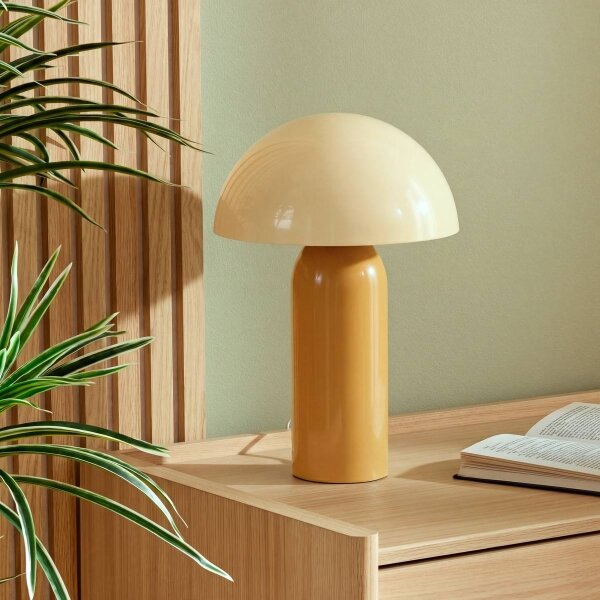 Atmosphera - Lampă de masă LITO 1xE14/6W/230V portocalie