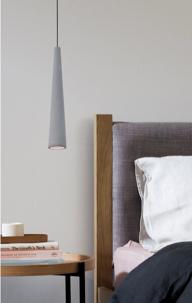 Lampă suspendată pe cablu ANISHA 1xGU10/35W/230V gri
