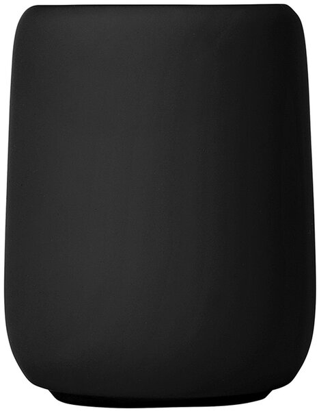 Blomus Sono pahar pentru periuta de dinti negru B66276