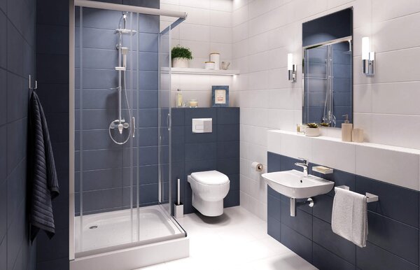 Deante Slim buton de spălare pentru WC crom lucios CST_051P