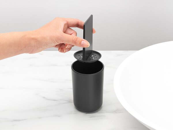 Brabantia ReNew pahar pentru periuta de dinti gri 280283