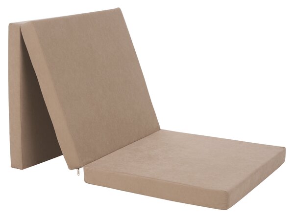 KONDELA Saltea pliabilă, spumă, 65x180, bej, LEVI 65