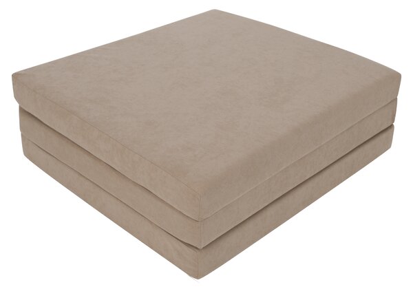 KONDELA Saltea pliabilă, spumă, 65x180, bej, LEVI 65