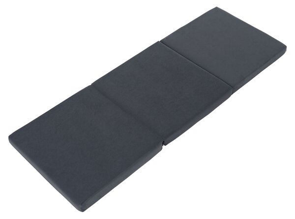 KONDELA Saltea pliabilă, spumă, 65x180, gri, LEVI 65
