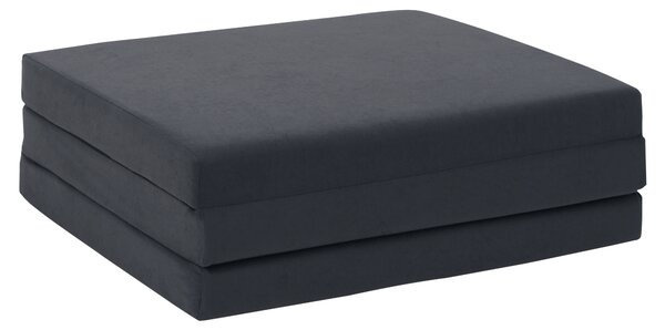 KONDELA Saltea pliabilă, spumă, 65x180, gri, LEVI 65