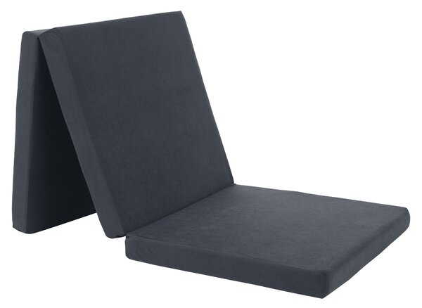 KONDELA Saltea pliabilă, spumă, 65x180, gri, LEVI 65