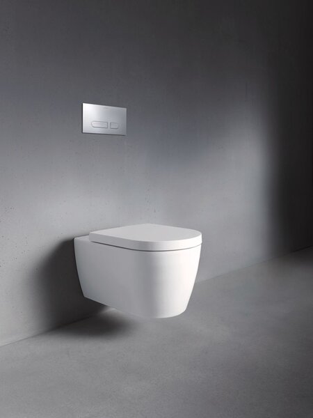 Duravit DuraSystem buton de spălare pentru WC crom lucios WD5001021000