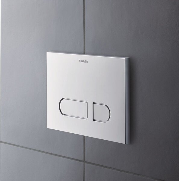 Duravit DuraSystem buton de spălare pentru WC crom lucios WD5001021000