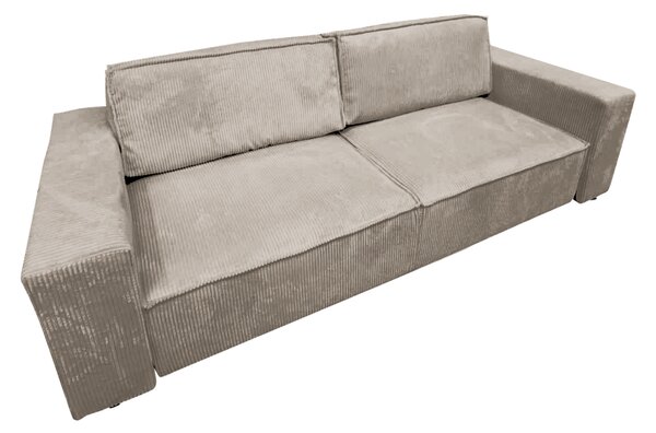 KONDELA Canapea extensibilă, taupe gri-bej, HARPERA BIG SOFA