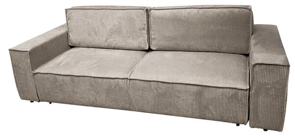 KONDELA Canapea extensibilă, taupe gri-bej, HARPERA BIG SOFA
