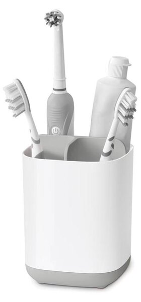 Joseph Joseph Easy Store pahar pentru periuta de dinti alb-gri 70509
