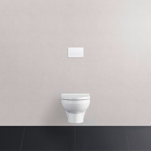 Duravit DuraSystem buton de spălare pentru WC alb WD5009011000