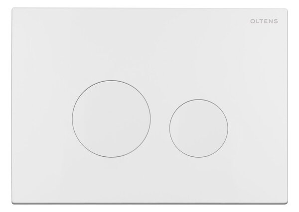 Oltens Lule buton de spălare pentru WC alb mat 57102900