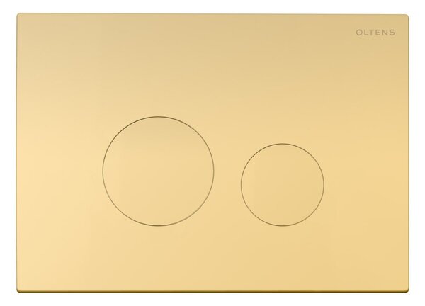 Oltens Lule buton de spălare pentru WC auriu strălucitor 57102800