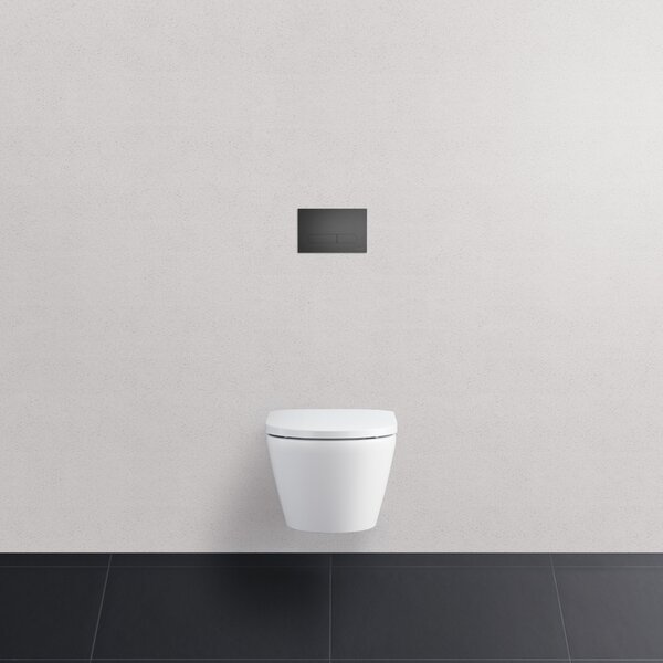 Duravit DuraSystem buton de spălare pentru WC negru WD5009031000