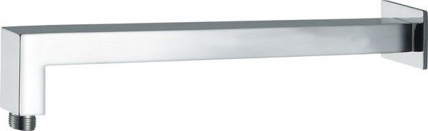 Brat pentru para de dus superioara fixa finisaj crom 400mm forma patrata NAC_049K