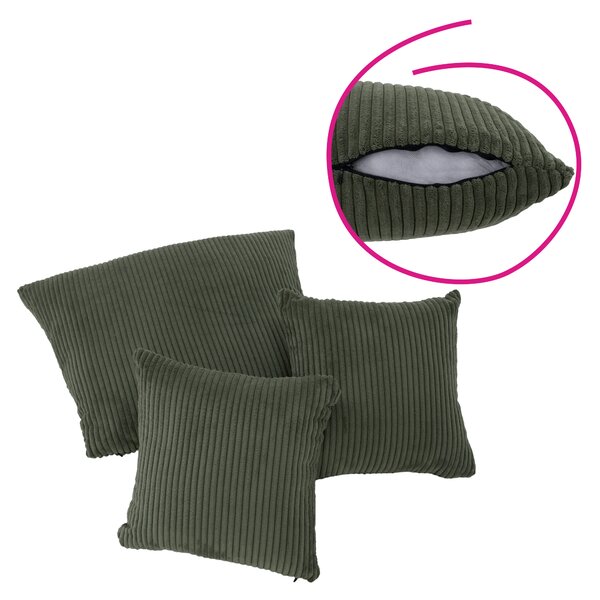 KONDELA Scaun pivotant relaxant, verde închis, SALTER