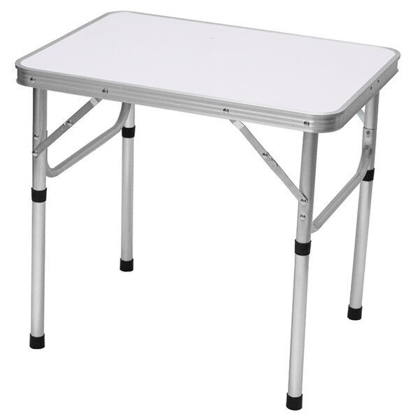 KONDELA Masă de camping pliabiăla, 60 cm, aluminiu/MDF, KEPI TYP 2