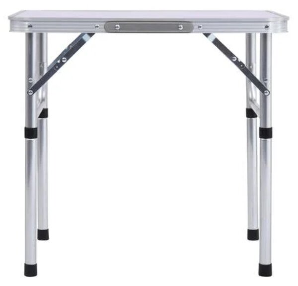 KONDELA Masă de camping pliabiăla, 60 cm, aluminiu/MDF, KEPI TYP 2