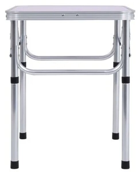 KONDELA Masă de camping pliabiăla, 60 cm, aluminiu/MDF, KEPI TYP 2