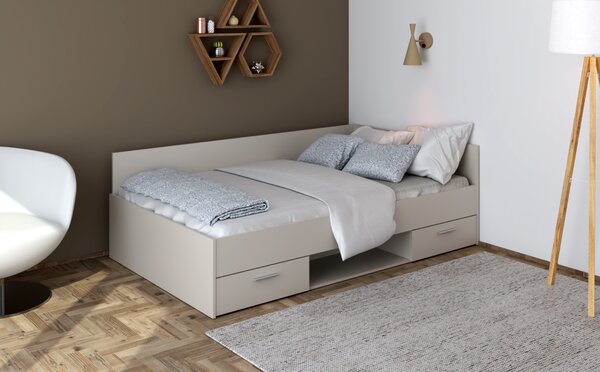 KONDELA Pat, 120x200, cashmere, BOAT